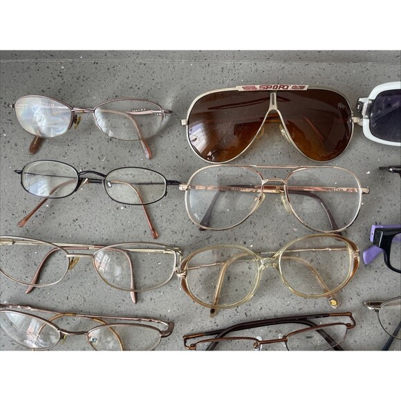 Eyeglasses Eyeglass Frames Only Lot Of 50 Various Brands Mixed Eyewear READ! - Picture 2 of 16